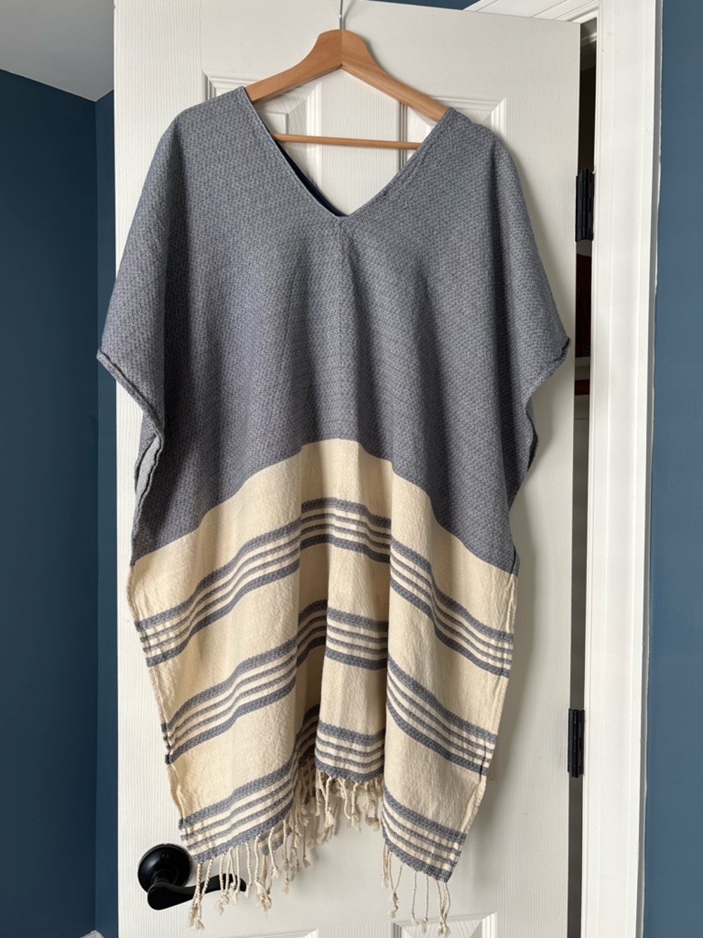 Handmade Cotton Poncho/Coverup